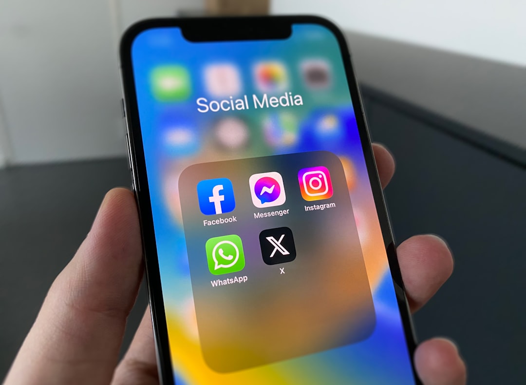 iPhone displaying Social Media apps including Facebook, WhatsApp, Instagram and X — the platforms where fake follower scams and upfront-only pricing frauds are most common in Nigeria
